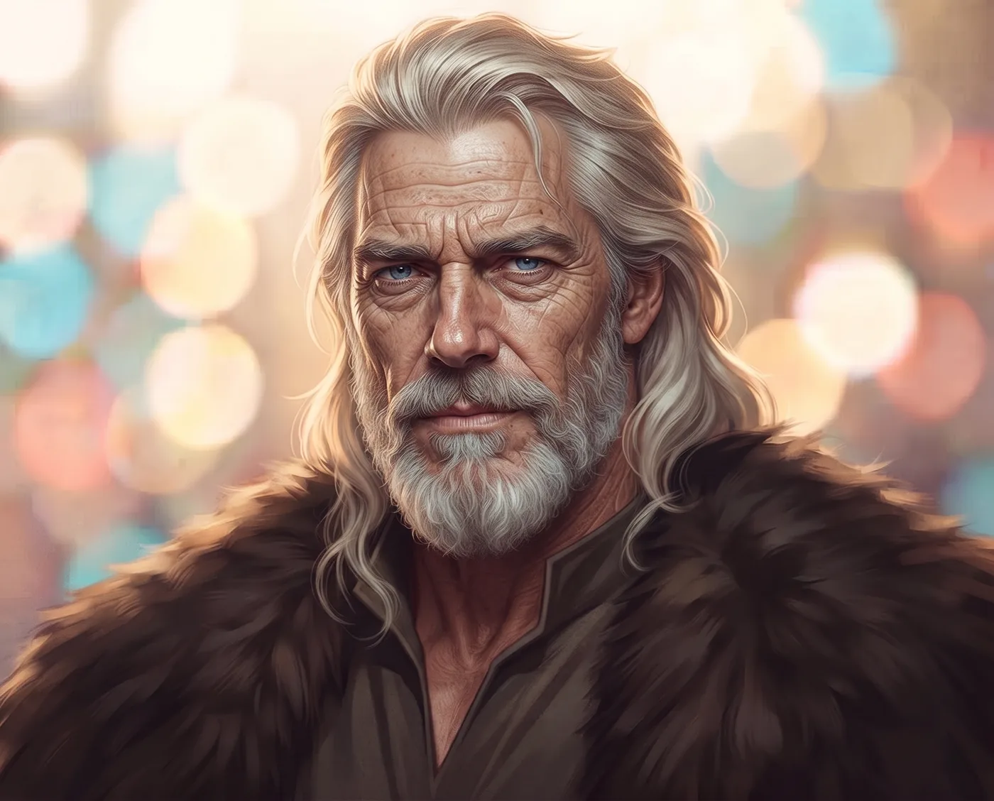 Portrait de Bjornulf af Haldorholm, personnage du roman Le Hamac et les Colibris de Karine Baridon.